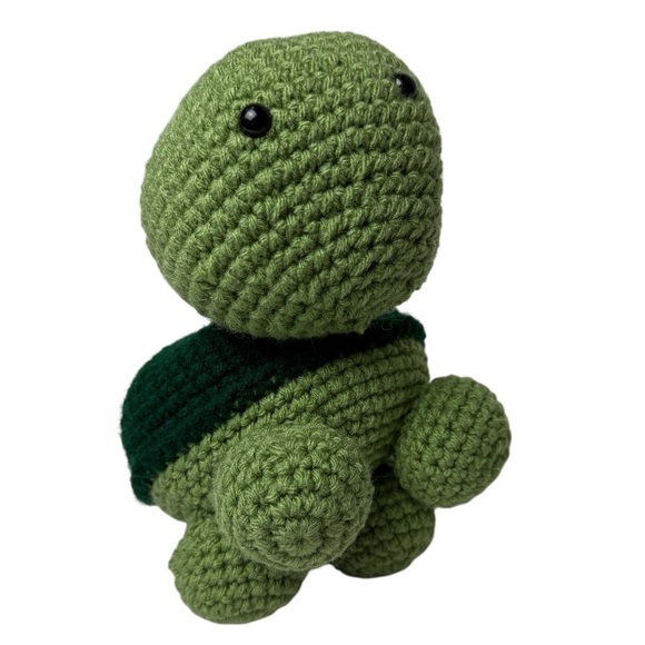 Crochet Turtle plush handmade - Picture 1 of 7
